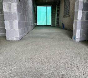 baseTherm® Poured Floor Insulation System | perfectly flat insulation ready for UFH and Screed
