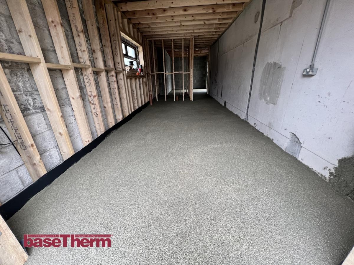 baseTherm®installation is fuss-free and mess-free